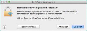 certificaatmelding
