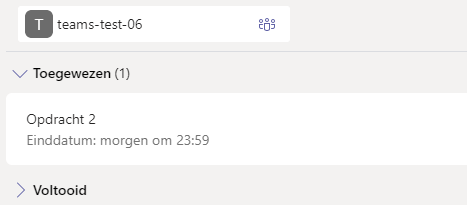 opdrachten die klaar staan