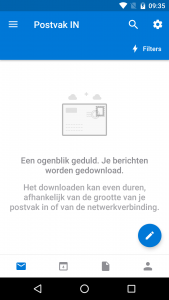 outlook is geconfigureerd