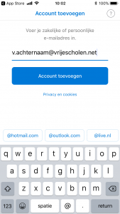 account toevoegen